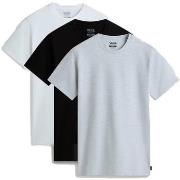 T-paidat & Poolot Vans  CLASSIC FIT T-SHIRT 3 PACK  EU S