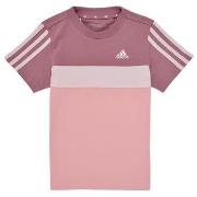 Lyhythihainen t-paita adidas  Tiberio 3-Stripes Colorblock Cotton T-Sh...