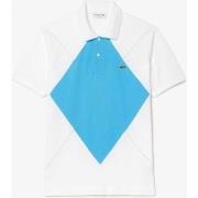 T-paidat & Poolot Lacoste  SLEEVED RIBBED COLLAR  EU S