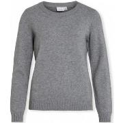 Neulepusero Vila  Noos Ril O-Neck L/S - Medium Grey  EU S