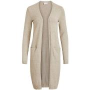 Paksu takki Vila  Noos Ril Long Cardigan - Natural Melange  EU S