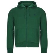 Svetari Polo Ralph Lauren  SWEATSHIRT ZIPPE EN DOUBLE KNIT TECH  EU S