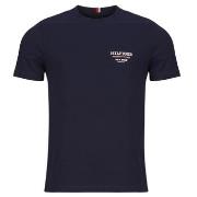 Lyhythihainen t-paita Tommy Hilfiger  HILFIGER GLOBAL STRIPE TEE  EU L