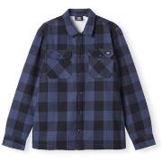 Paksu takki Dickies  Lined Sacramento Sherpa Shirt - Navy  EU M