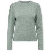 Neulepusero Only  Katia Life Knit L/S - Aqua Gray  EU L