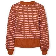 Neulepusero Y.a.s  YAS Dela Knit L/S - Meerkat/Orchid  EU M