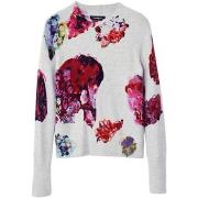 Neulepusero Desigual  JERS_MAXFLOWER SCRIBBL 24WWJF53  EU S