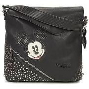 Reppu Desigual  BACK MICKEY STUDSTYLE JERSEYMAX PU BLACK  Yksi Koko