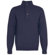 Neulepusero Barbour  Patch Half Zip Knit - Navy  EU S