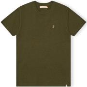 T-paidat & Poolot Rvlt Revolution  T-Shirt Regular 1364 POS - Army Mel...