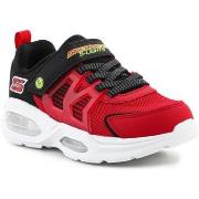 Poikien sandaalit Skechers  S-Lights Prisma Trons 400090L-RDBK Red/Bla...