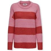 Neulepusero Only  Filone Life Knit - Pink Cosmos/Valiant  EU S