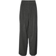 Väljät housut Vero Moda  VMSILJE MW WIDE PINSTRIPE PANTS 10319718  FR ...