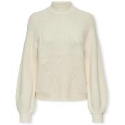 Neulepusero Only  Katia Life High Neck Knit - Whitecap Gray  EU S