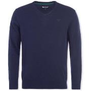 Neulepusero Barbour  Lambswool V Knit - Navy  EU XL