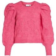 Neulepusero Vila  Knit Elania L/S - Fandango Pink  EU L