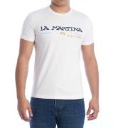 Lyhythihainen t-paita La Martina  XMR311-JS206-00001  EU XXL