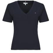 Lyhythihainen t-paita Tommy Hilfiger  NEW SLIM CODY V-NK SS  EU XXL