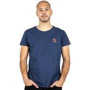 Lyhythihainen t-paita Superb 1982  SPRB24-AB10-BLUE-ORLOGO  EU L