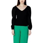 Neulepusero Only  ONLNADIA LS WOVEN MIX V-NECK KNT - 15283864  EU XL