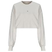 Neulepusero Calvin Klein Jeans  WOVEN LABEL SHORT CREWNECK  EU S