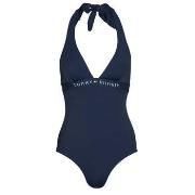 yksiosainen uimapuku Tommy Hilfiger  HALTER ONE PIECE (EXT SIZES)  EU ...