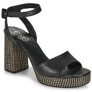 Sandaalit Exé Shoes  691-ANCONA-LEATHER-BLACK  37