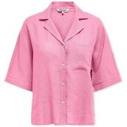 Paita Only  Noos Tokyo Life Shirt - Prism Pink  EU S