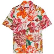 Pitkähihainen paitapusero Portuguese Flannel  Flowers Shirt - Red  EU ...