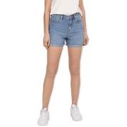 Shortsit & Bermuda-shortsit Only  Noos Phine Shorts - Light Blue Denim...