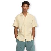 Pitkähihainen paitapusero Rvlt Revolution  Cuban Shirt - Offwhite  EU ...