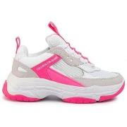 Kengät Calvin Klein Jeans  MAYA  BLANC ROSE FLUO R0802  41