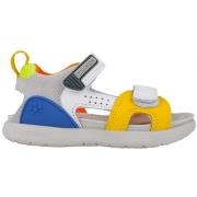 Tyttöjen sandaalit Biomecanics  Kids Sandals 252218-C - Blanco/Amarill...