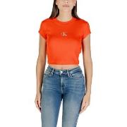 Lyhythihainen t-paita Calvin Klein Jeans  MONOGRAM BABY TEE LV047AB802...
