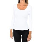 T-paidat pitkillä hihoilla Intimidea  210397-BIANCO  EU S / M