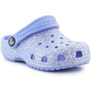 Poikien sandaalit Crocs  Classic Glitter Clog T 206992-5Q6 Moon Jelly ...