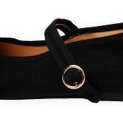 Balleriinat Paez  Mary Jane W - Linen Black  36