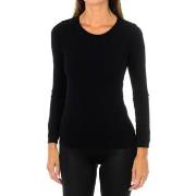 T-paidat pitkillä hihoilla Intimidea  210262-NERO  EU L / XL