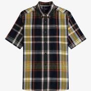 Pitkähihainen paitapusero Fred Perry  MADRAS CHECK SHORT SLEEVE S  EU ...