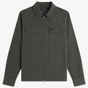 Takit Fred Perry  TWILL ZIP-THROUGH OVERSHIRT  EU S