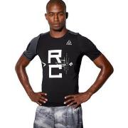 Lyhythihainen t-paita Reebok Sport  Combat SS Rash Guard  EU S