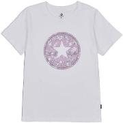 Lyhythihainen t-paita Converse  Fall Floral Patch Grapphic Tee  EU S