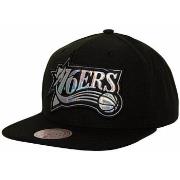 Lippalakit Mitchell And Ness  Nba Iridescent XL Logo Hwc Philadelphia ...