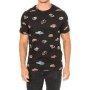 Lyhythihainen t-paita John Frank  JFTD09-RETROCAR-MULTICOLOR  EU S