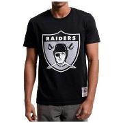 Lyhythihainen t-paita Mitchell And Ness  Nfl Team Logo Tee Oakland Rai...