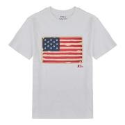 Lyhythihainen t-paita Polo Ralph Lauren  SS FLAG TEE  8 Jahre
