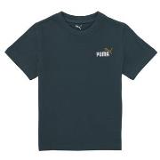 Lyhythihainen t-paita Puma  ESS 2 COLOR Small No. 1 Logo Tee  6 vuotta