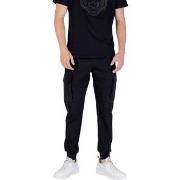 Housut Antony Morato  REGULAR FIT WITH LOGOED RUBBER FLAG MMFP00415-FA...