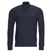 Neulepusero Polo Ralph Lauren  PULL DEMI ZIP EN COTON TEXTURE  EU XXL