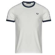Lyhythihainen t-paita Fred Perry  TAPED RINGER T-SHIRT  EU XL